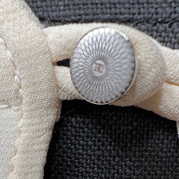 Hermes NWT Silk Blouse Top Shirt Size 38 Made in France Super High Quality - Picture 3 of 13